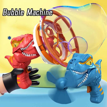 Dino Blast Bubble Gun